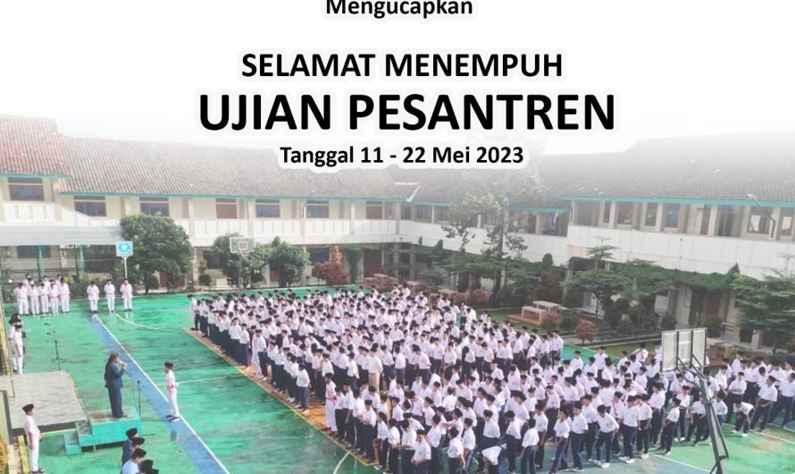 Selamat Menempuh Ujian Pesantren Tahun Ajaran 2022/2023