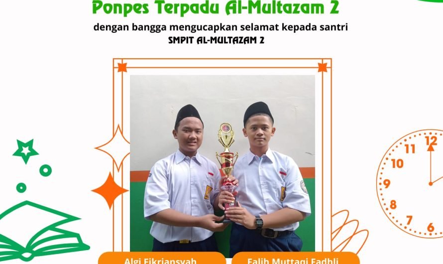 Juara 1 Lomba Duet Story Telling Tingkat Nasional CIS Al-Hikmah Bobos Cirebon.