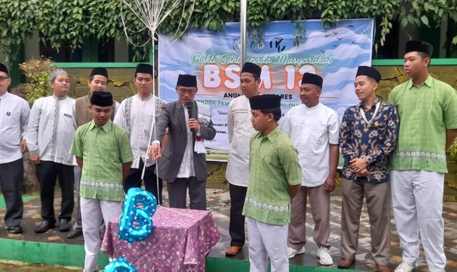 Pelepasan Kegiatan BSM Ke-13 SMPIT Al-Multazam 2 dengan visi Membentuk Generasi Berdaya dan Berakhlak di Masyarakat