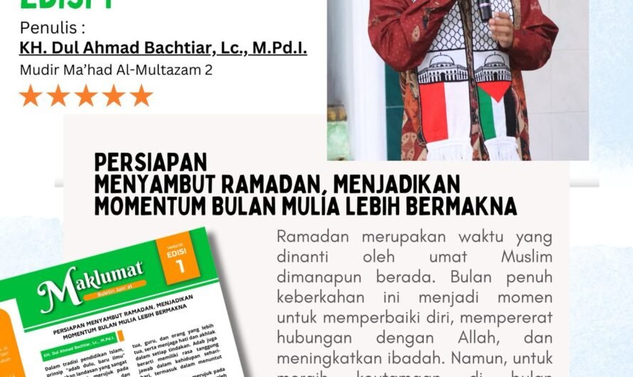 Buletin Jumat SMPIT Al-Multazam 2 – Edisi Perdana!
