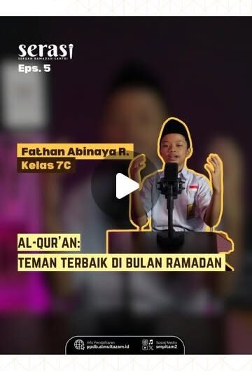 Teman Terbaik di Bulan Ramadan SERUAN RAMADAN SANTRI (SERASI) EPISODE 5