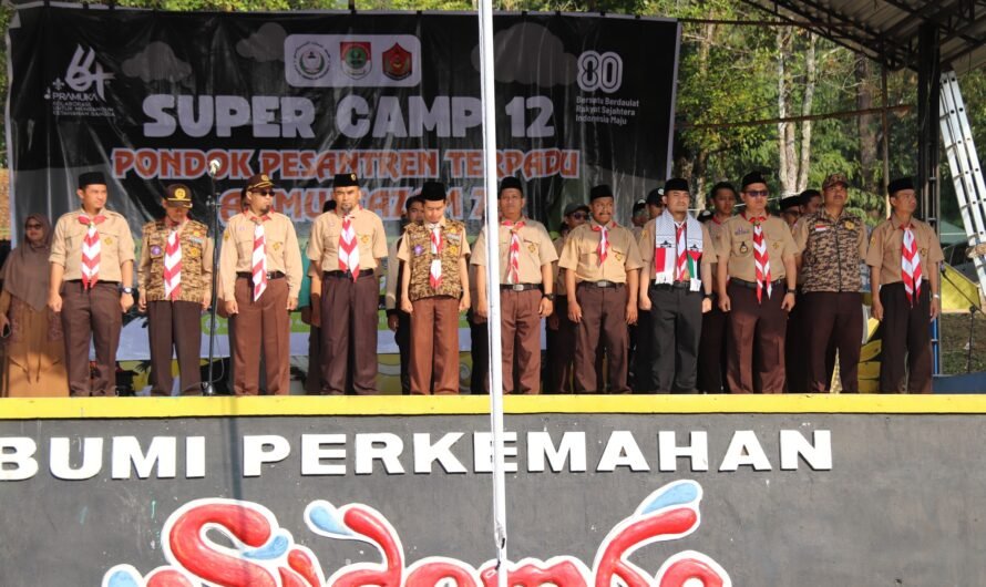 Santri Al-Multazam 2 Khidmat Peringati HUT RI ke-80 dan Tutup Super Camp 12 dengan Semangat Juang Pahlawan