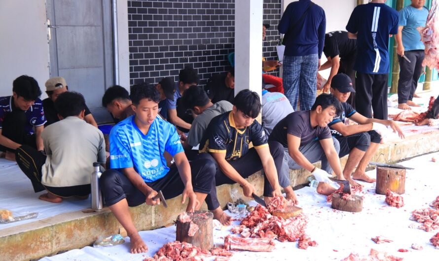 Penyembelihan dan Penyaluran Hewan Qurban 1447 H Berlangsung Tertib dan Lancar