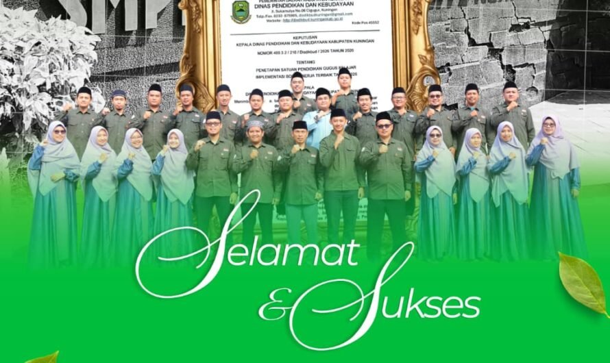 SMPIT Al-Multazam 2 Raih Penghargaan Best Progressive School 2026 dari Dinas Pendidikan dan Kebudayaan Kabupaten Kuningan