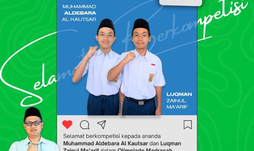 Selamat berkompetisi kepada santri delegasi SMPIT Al-Multazam 2 dalam Olimpiade Madrasah Indonesia (OMI) bidang IPA Tingkat Provinsi