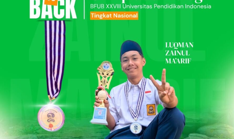 Dua Tahun Berturut-turut, Luqman Zainul Ma’arif Raih Juara 2 Olimpiade Biologi BFUB UPI