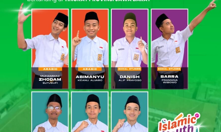 Selamat kepada santri delegasi SMPIT Al-Multazam 2 yang telah lolos di tingkat Kabupaten/Kota