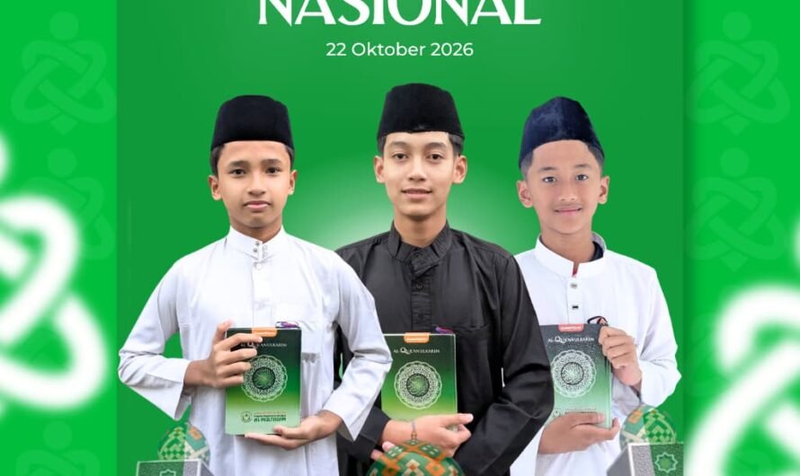 “Santri Menguatkan Negeri menuju Indonesia Emas”